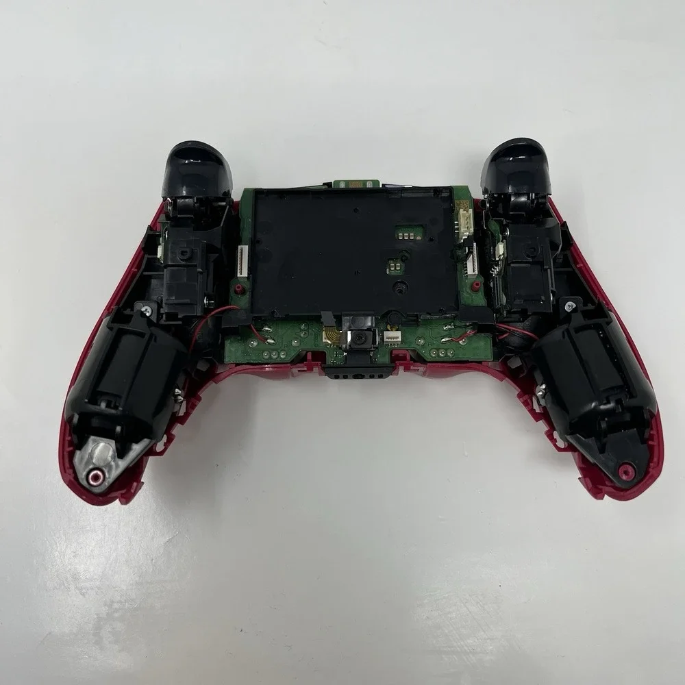 Sony PS5 DualSense Controller Cosmic Red No Battery Missing Ribbons FOR PARTS